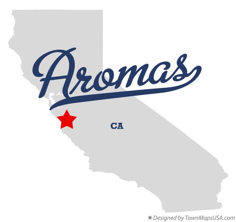 Map of Aromas California CA