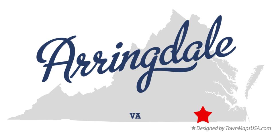 Map of Arringdale Virginia VA