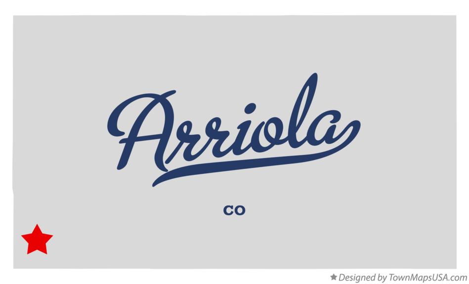 Map of Arriola Colorado CO