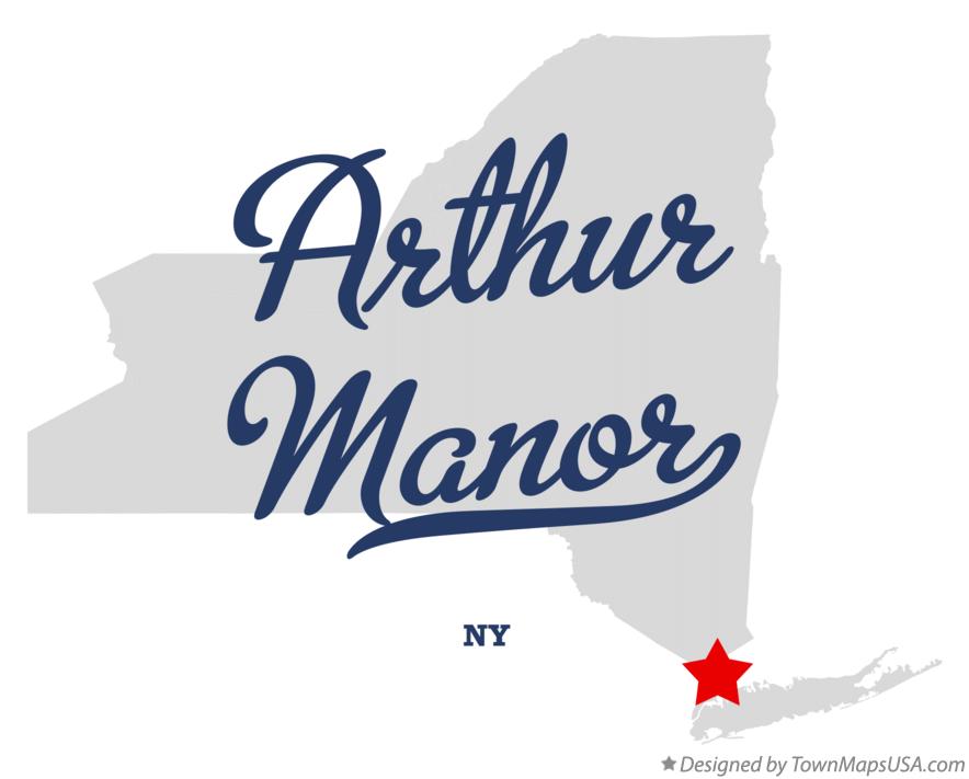 Map of Arthur Manor New York NY