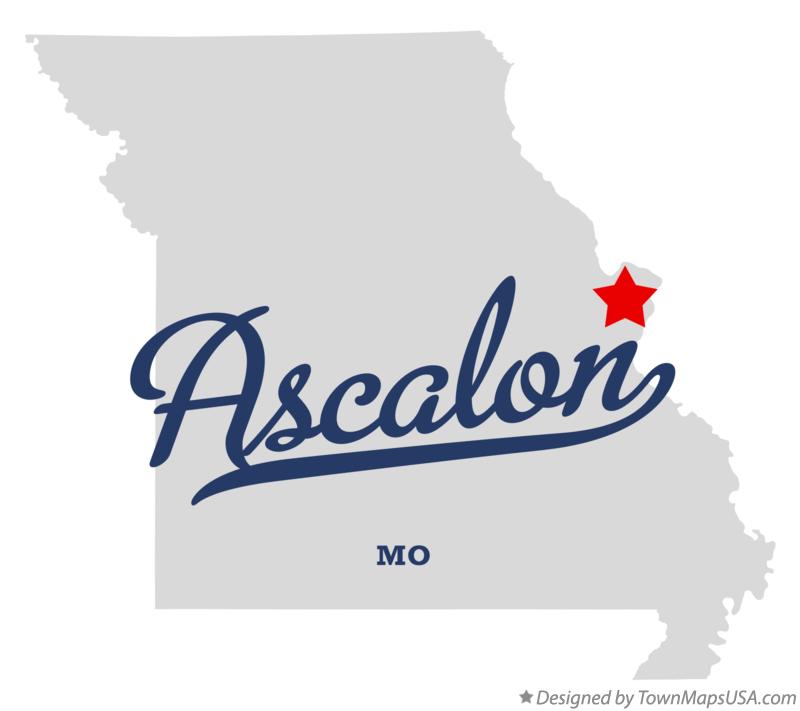 Map of Ascalon Missouri MO