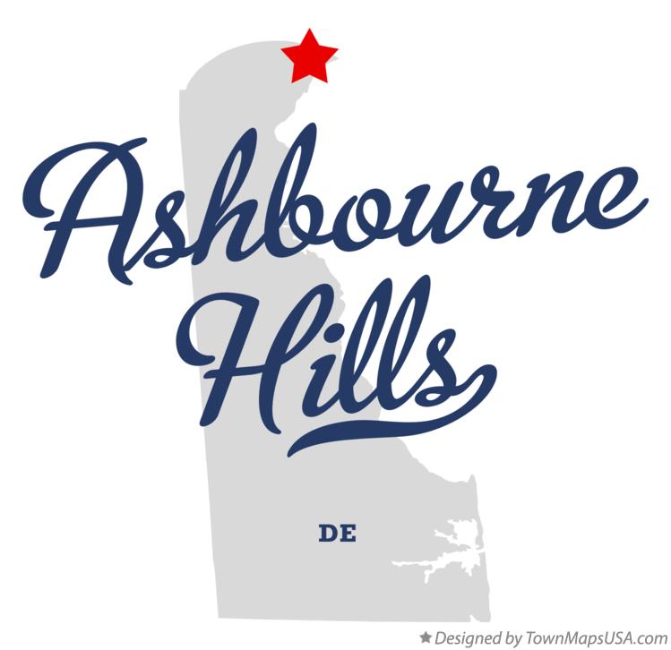 Map of Ashbourne Hills Delaware DE