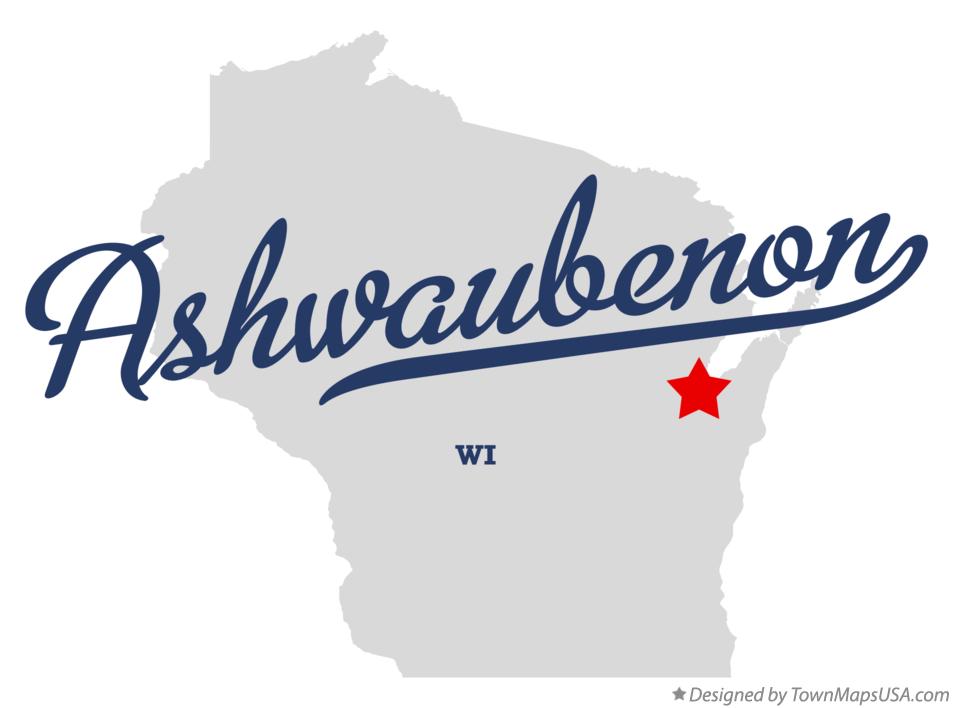 Map of Ashwaubenon Wisconsin WI