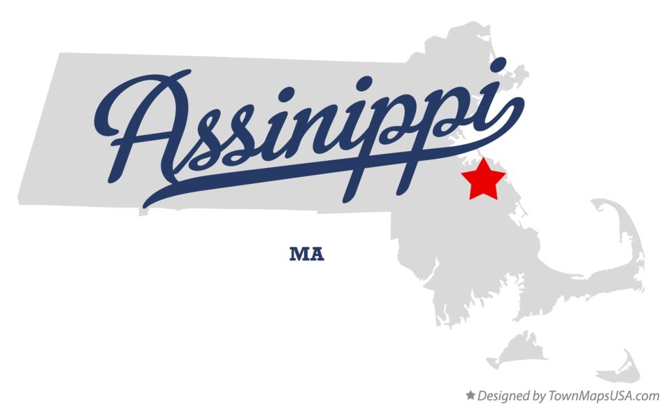 Map of Assinippi Massachusetts MA