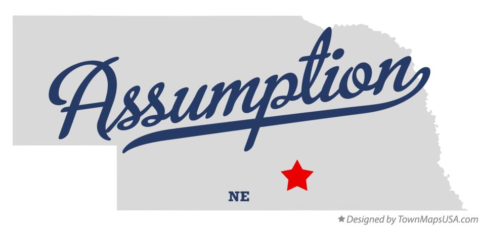 Map of Assumption Nebraska NE