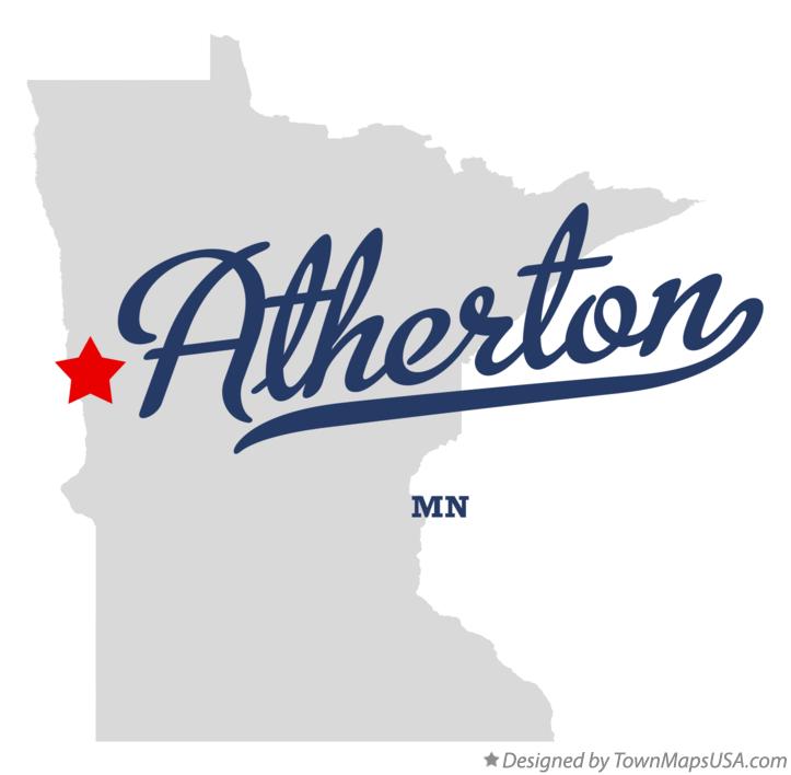Map of Atherton Minnesota MN