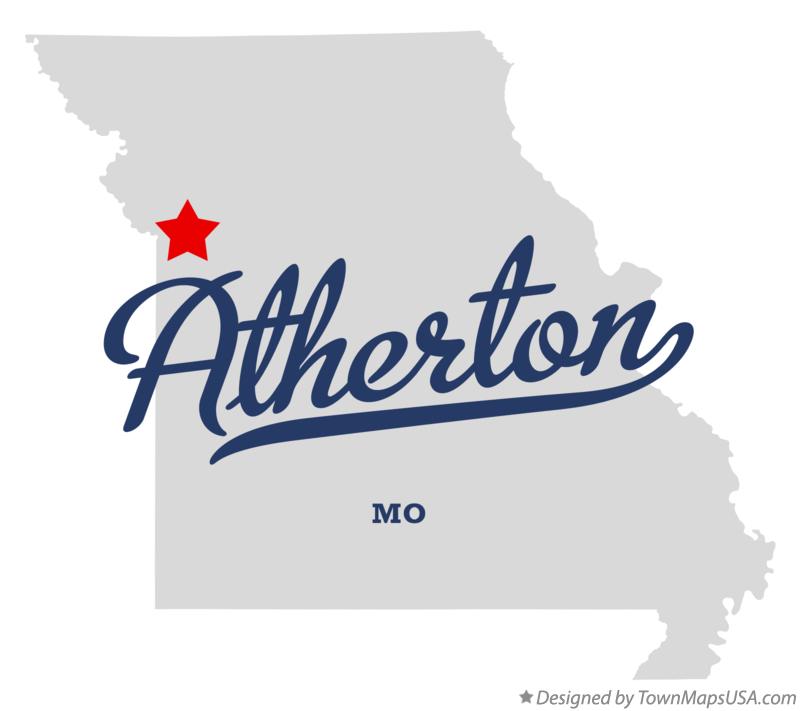 Map of Atherton Missouri MO