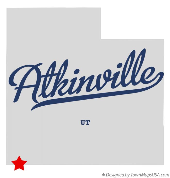 Map of Atkinville Utah UT