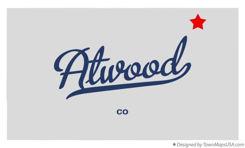 Map of Atwood Colorado CO