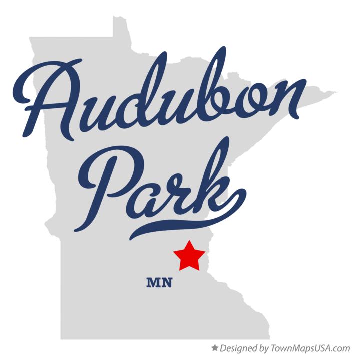 Map of Audubon Park Minnesota MN