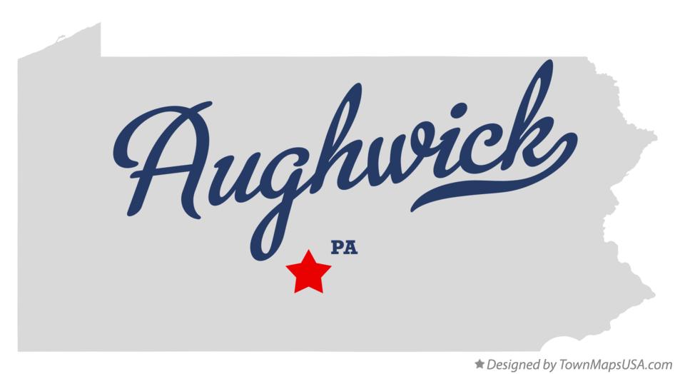 Map of Aughwick Pennsylvania PA