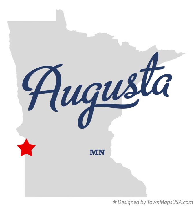 Map of Augusta Minnesota MN