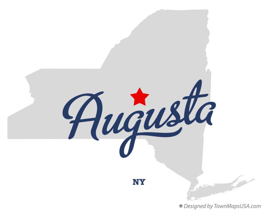 Map of Augusta New York NY
