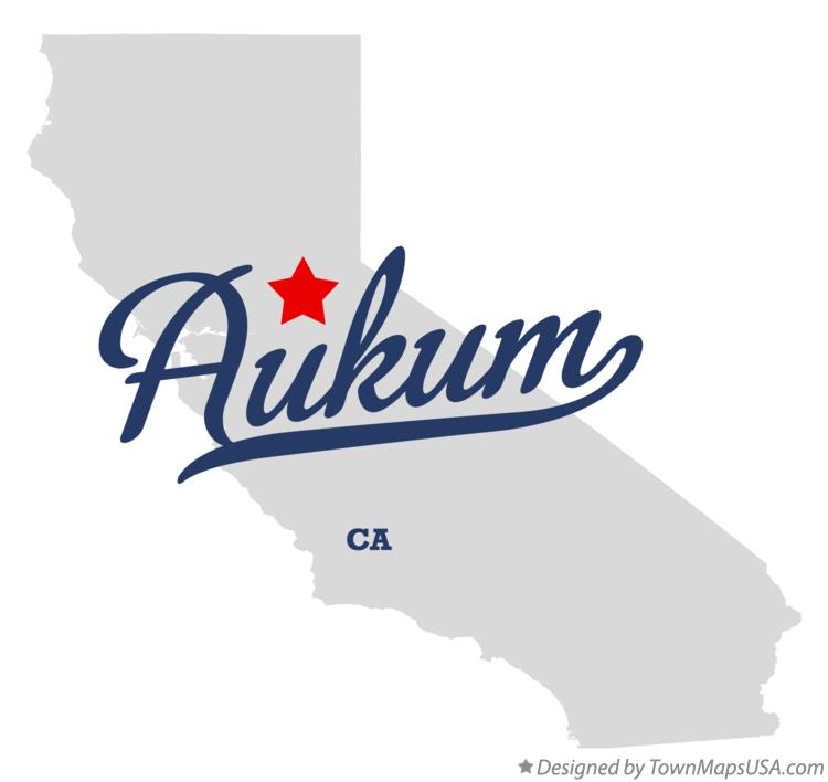 Map of Aukum California CA