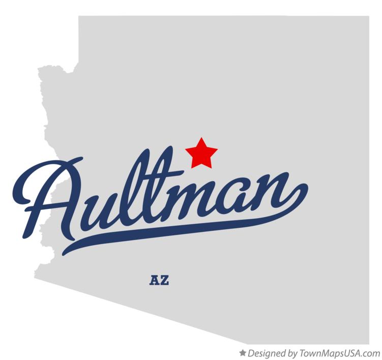 Map of Aultman Arizona AZ