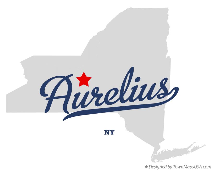 Map of Aurelius New York NY