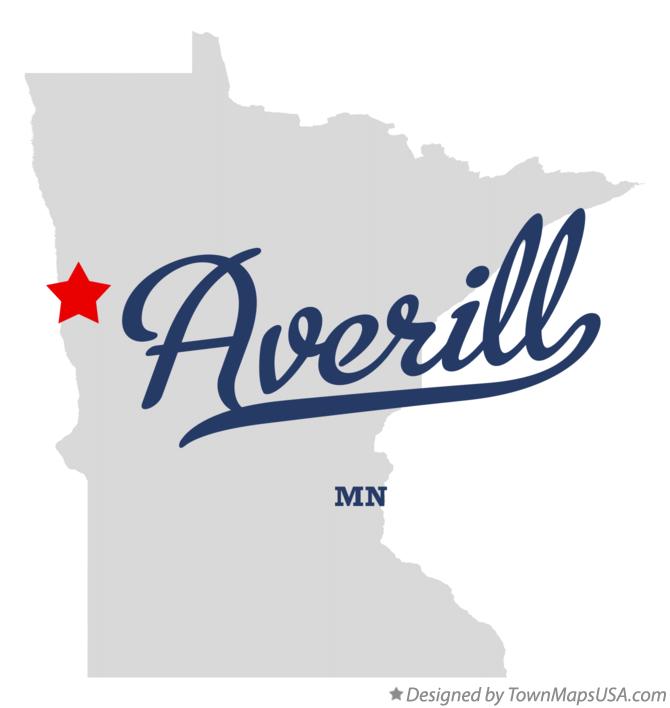 Map of Averill Minnesota MN