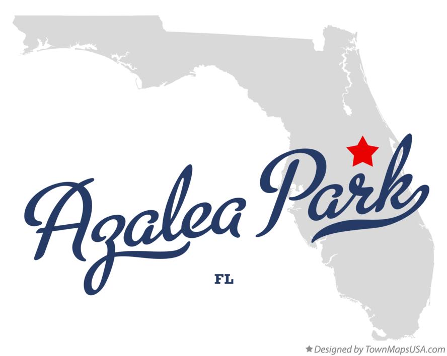 Map of Azalea Park Florida FL