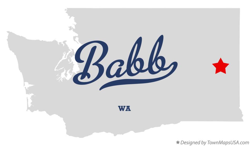 Map of Babb Washington WA
