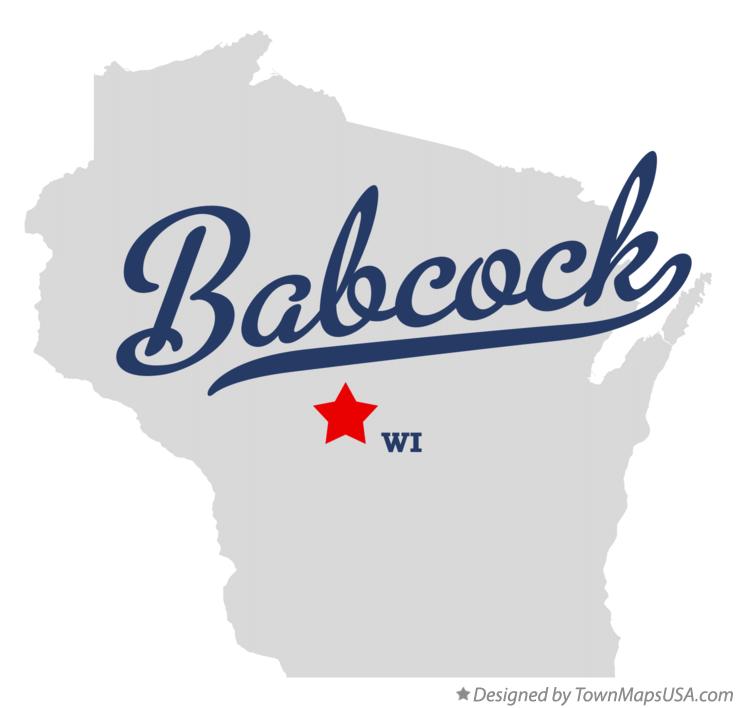 Map of Babcock Wisconsin WI