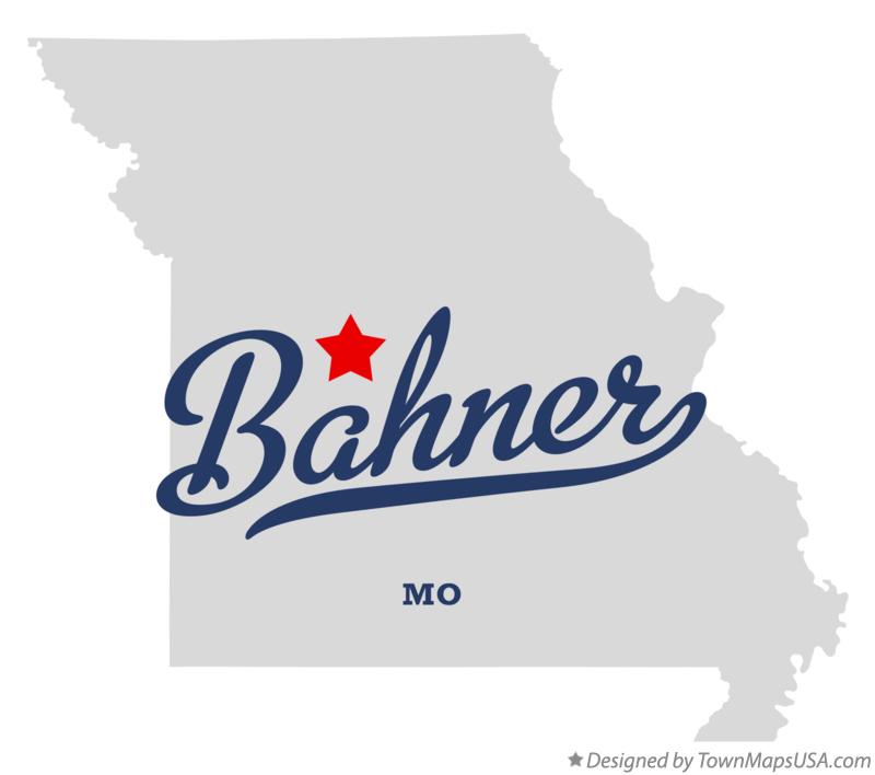 Map of Bahner Missouri MO