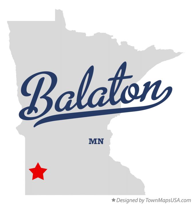 Map of Balaton Minnesota MN