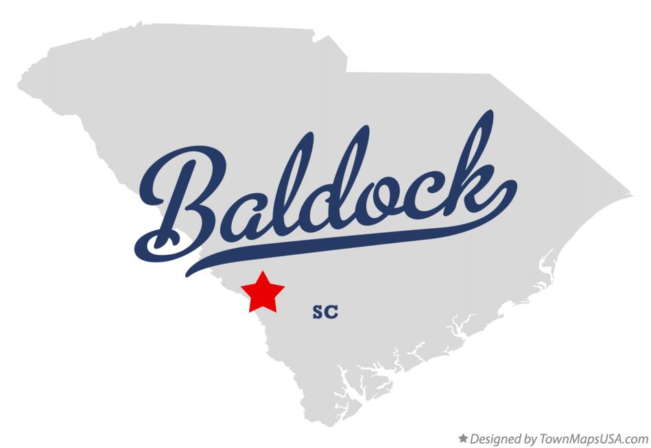 Map of Baldock South Carolina SC