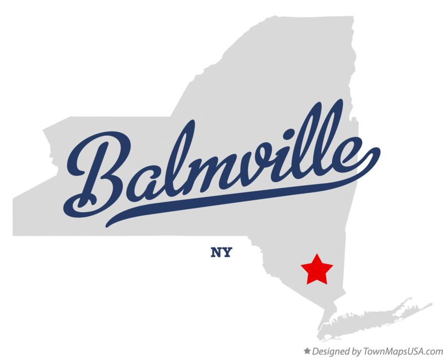 Map of Balmville New York NY