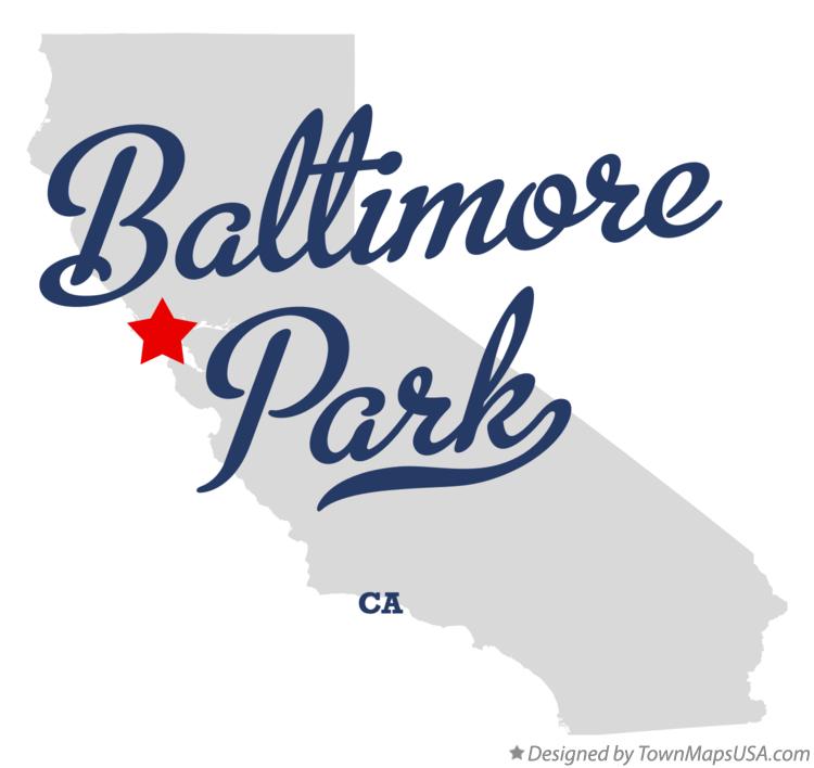 Map of Baltimore Park California CA