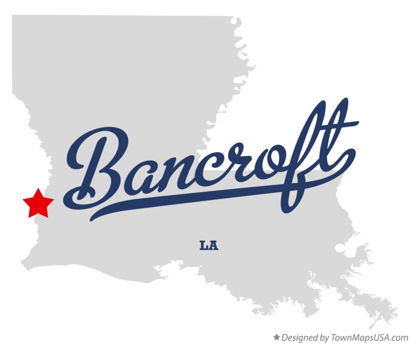 Map of Bancroft Louisiana LA
