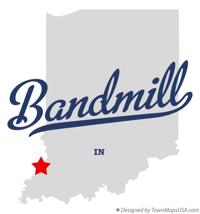 Map of Bandmill Indiana IN