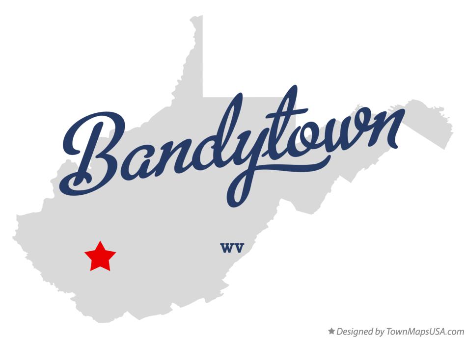 Map of Bandytown West Virginia WV