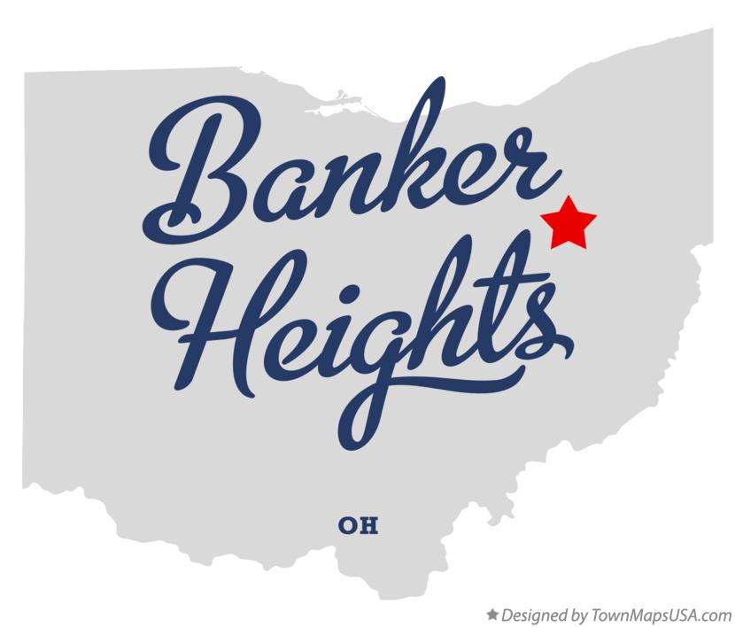 Map of Banker Heights Ohio OH