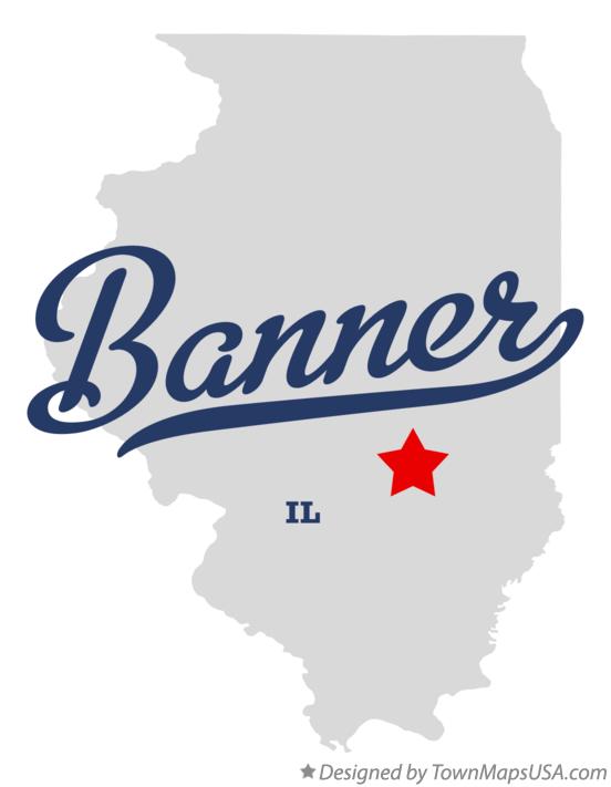 Map of Banner Illinois IL