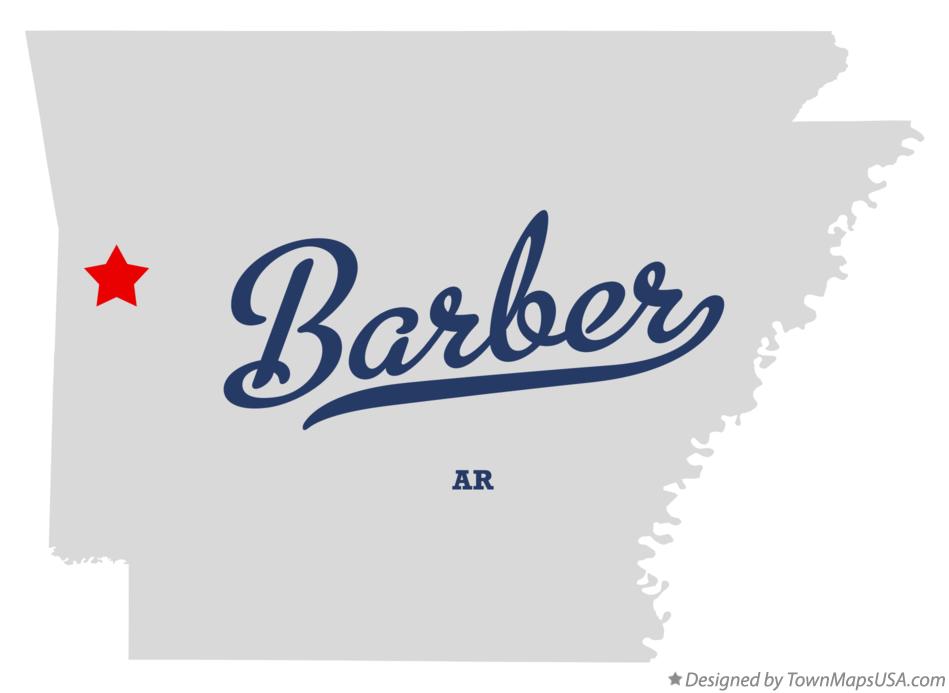 Map of Barber Arkansas AR