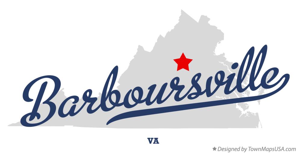 Map of Barboursville Virginia VA