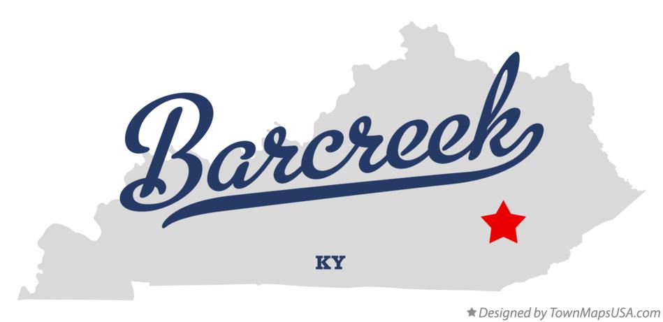 Map of Barcreek Kentucky KY