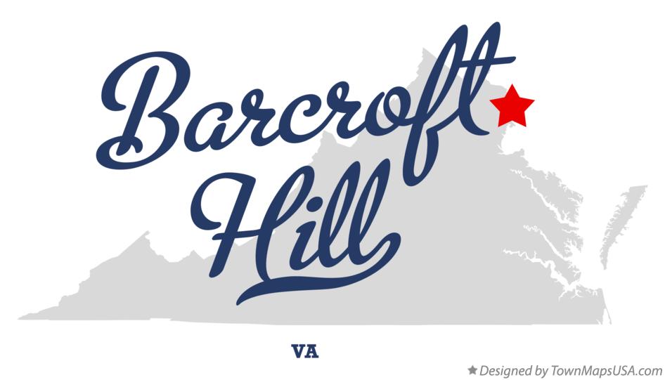 Map of Barcroft Hill Virginia VA