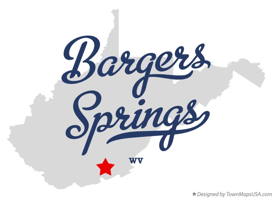 Map of Bargers Springs West Virginia WV