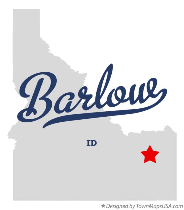 Map of Barlow Idaho ID