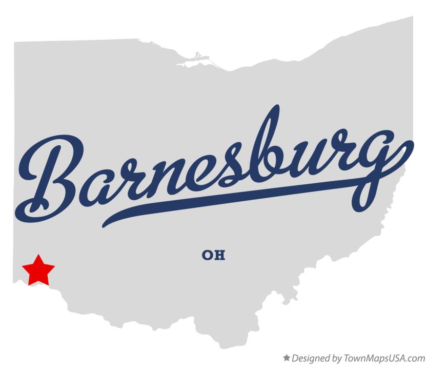 Map of Barnesburg Ohio OH