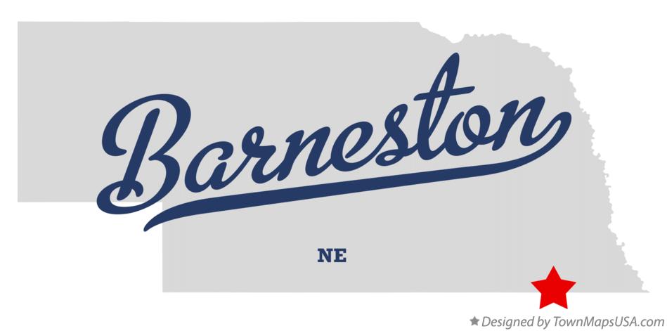 Map of Barneston Nebraska NE
