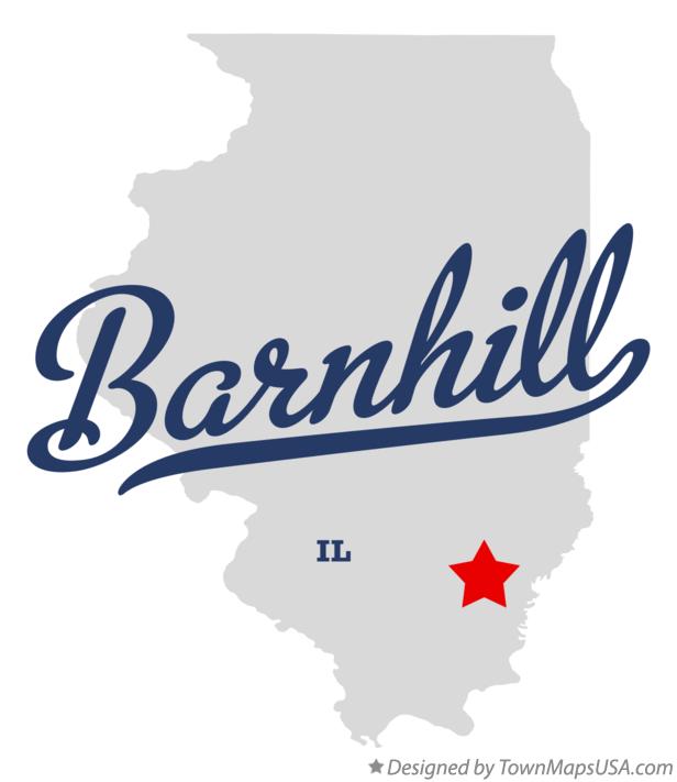 Map of Barnhill Illinois IL