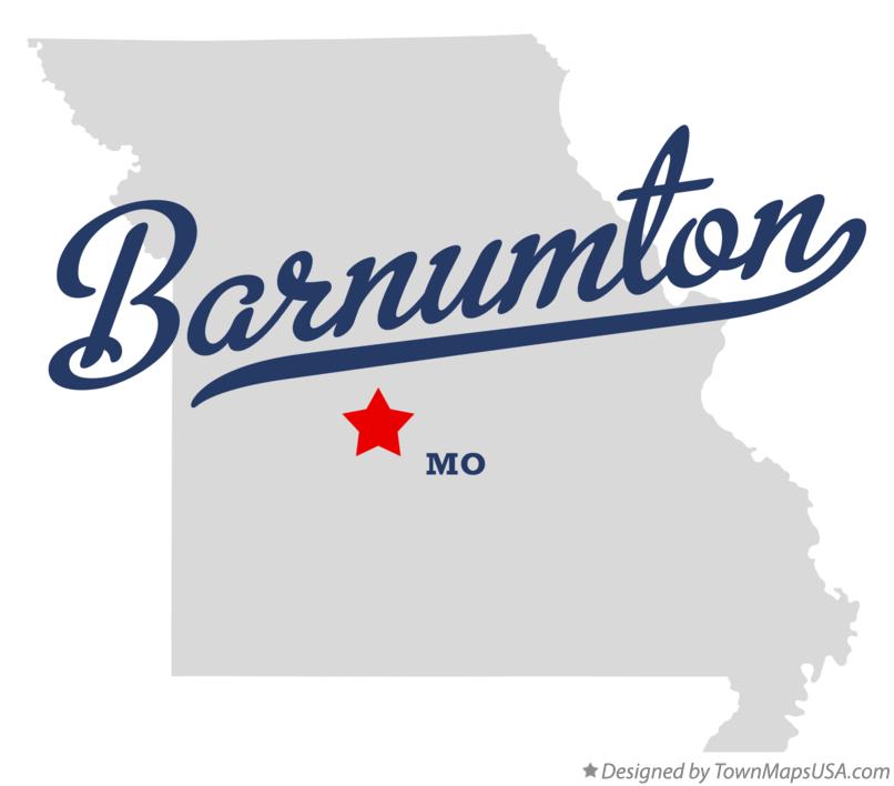 Map of Barnumton Missouri MO