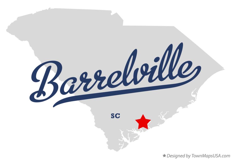 Map of Barrelville South Carolina SC