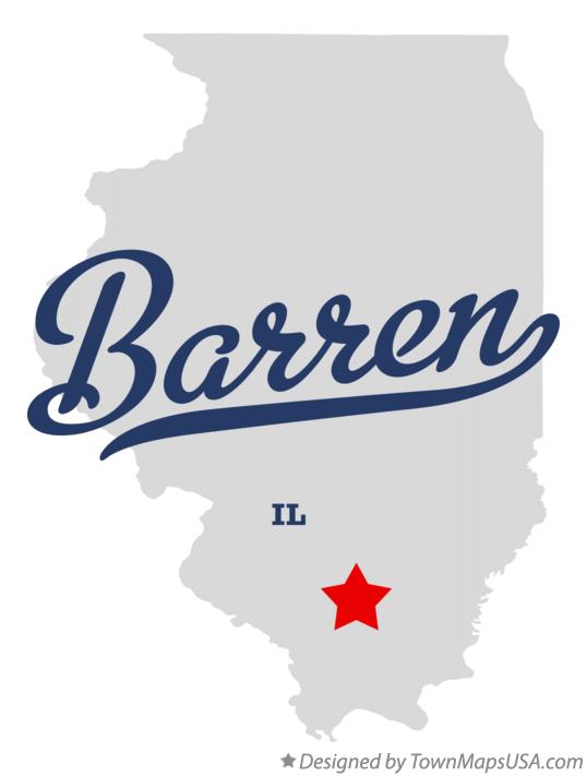 Map of Barren Illinois IL