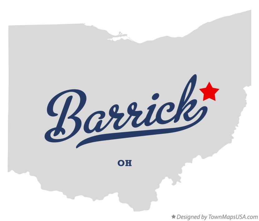 Map of Barrick Ohio OH