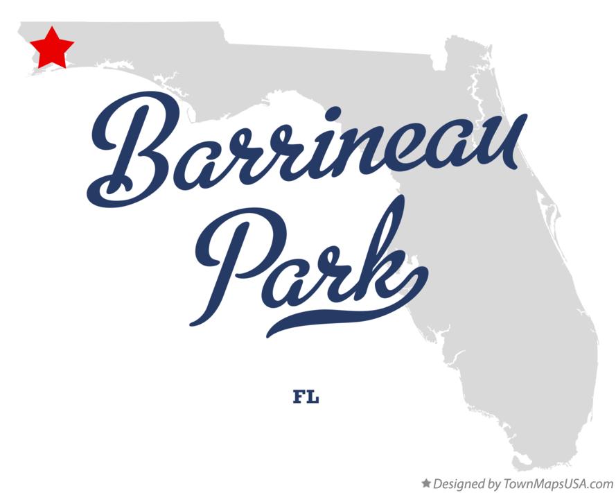 Map of Barrineau Park Florida FL
