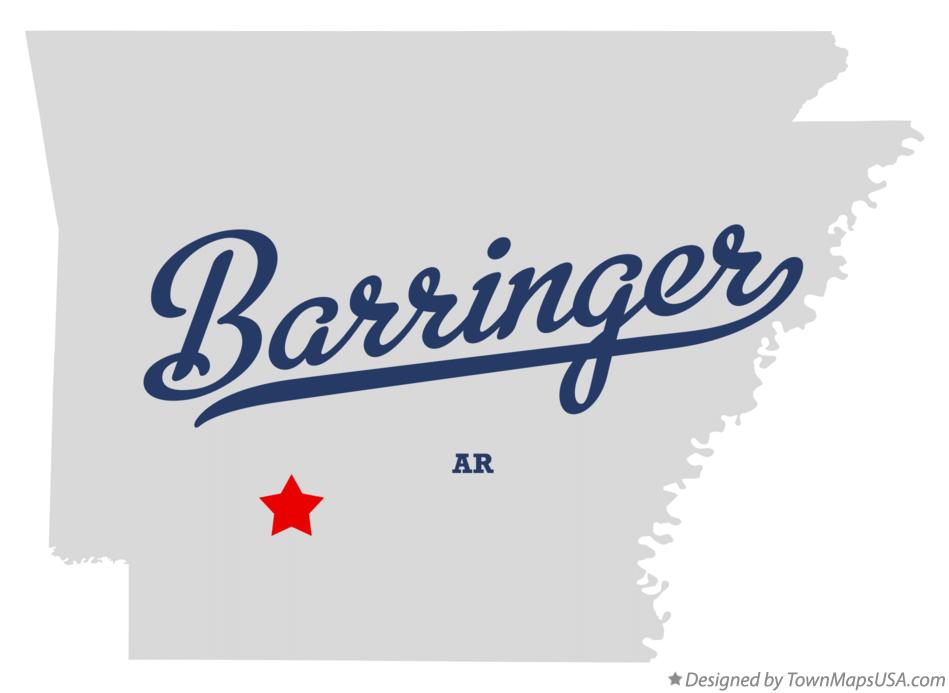Map of Barringer Arkansas AR