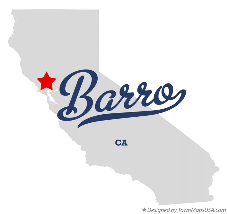 Map of Barro California CA